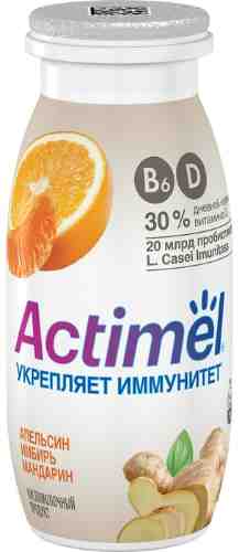 Напиток Actimel Апельсин мандарин имбирь 2.5% 100мл арт. 1002529