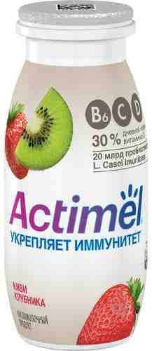 Напиток Actimel Киви-клубника 2.5% 100мл (упаковка 6 шт.) арт. 305998pack