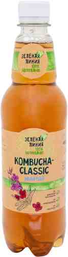 Напиток чайный Зеленая линия Kombucha Classic Иван-чай 555мл арт. 1043308