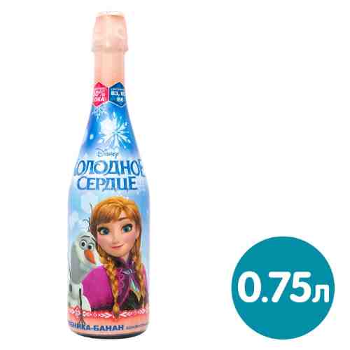 Напиток Disney с ароматом Клубника-Банан 750мл арт. 447922