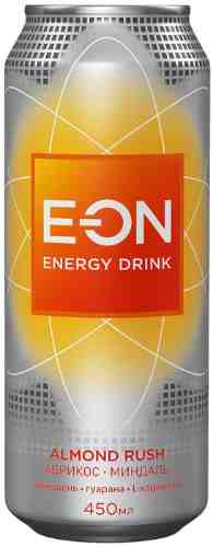 Напиток E-ON Almond Rush энергетический 450мл арт. 461345