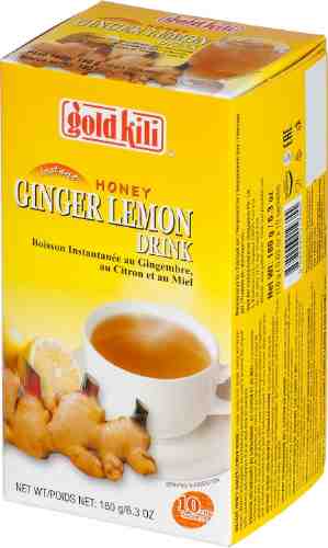 Напиток Gold Kili Имбирный с медом и лимоном 10пак арт. 1038868