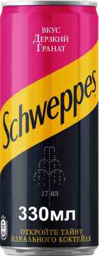 Напиток Schweppes Дерзкий гранат 330мл арт. 702973