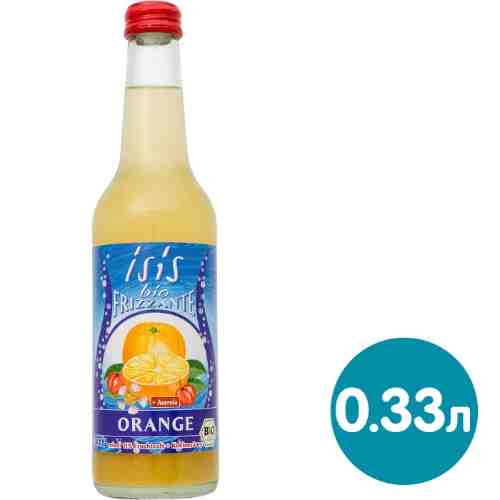 Напиток сокосодержащий Isis Bio Апельсин-ацерола газированный 330мл арт. 449394