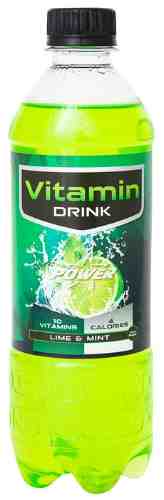 Напиток Vitamin Drink Power Star Лайм-мята 500мл арт. 1010732