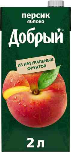 Нектар Добрый Персик-яблоко 2л арт. 308721