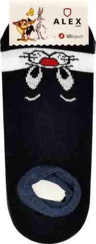Носки детские Alex Textile бесшовные с собачкой темно-синие р27-30 арт. 1129009