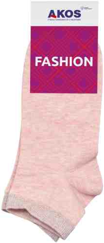 Носки женские Akos Fashion крем-розовый меланж р.23-25 арт. 1128588