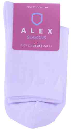 Носки женские Alex Textile W-5907 бесшовные белые р39-41 арт. 1119789
