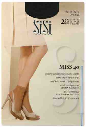 Носки женские SiSi Miss New 40 Nero Черные 2 пары арт. 441531