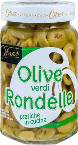 Оливки Citres Зеленые без косточки резаные 290г арт. 1075675