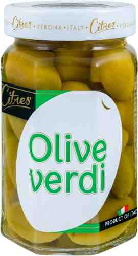 Оливки Citres Зеленые с косточкой 290г арт. 1075692