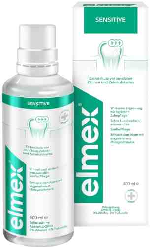 Ополаскиватель для полости рта Elmex Сенситив для снижения чувствительности зубов 400мл арт. 1008068