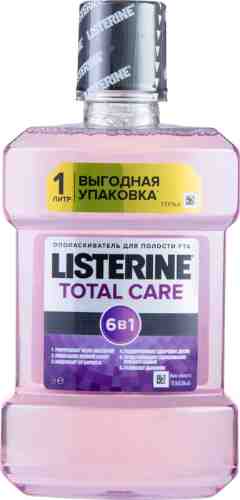 Ополаскиватель для полости рта Listerine Total Care 1л арт. 1070323