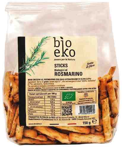 Палочки хлебные Eko Bio с розмарином 150г арт. 1188141