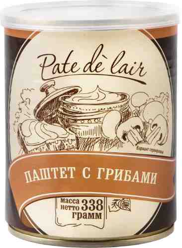 Паштет Pate de Lair с грибами 338г арт. 1032533