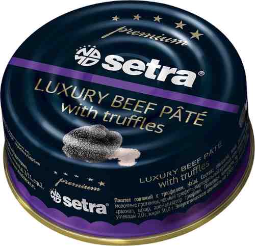 Паштет Setra Premium говяжий с трюфелем 100г арт. 1072455