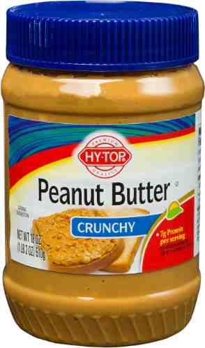 Паста арахисовая Hy-Top Peanut Butter Хрустящая 510г арт. 422284