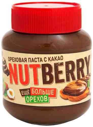 Паста Nutberry ореховая с добавление какао 350г арт. 1056969
