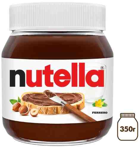 Паста Nutella ореховая с добавлением какао 350г арт. 304346