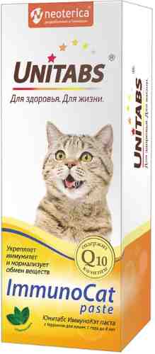 Паста витаминная для кошек Unitabs с таурином для кошек от 1 года до 8 лет 120мл арт. 1181474