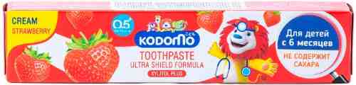 Паста зубная Lion Thailand Kodomo с ароматом клубники для детей с 6 месяцев 40г арт. 1131961