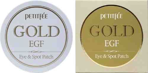 Патчи для области вокруг глаз и для точечного использования Petitfee с золотом и EGF 60шт+30шт арт. 1048403