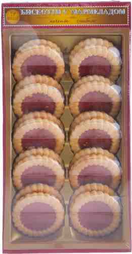 Печенье Бискотти с вишневым мармеладом 235г арт. 309142