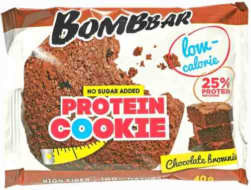 Печенье Bombbar неглазированное Шоколадный брауни 40г арт. 690113