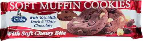 Печенье Merba Soft Muffin Cookies Шоколадный Маффин 175г арт. 322228
