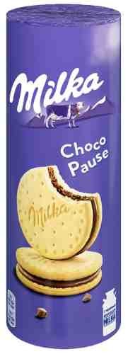 Печенье Мilka Choco Pause с начинкой с молочным шоколадом 260г арт. 853253