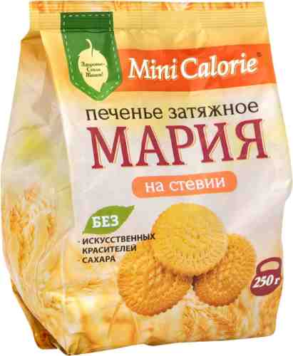 Печенье Mini Calorie Мария на стевии затяжное 250г арт. 471147