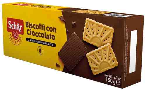 Печенье Schar Biscotti con Cioccolato без глютена 150г арт. 481619