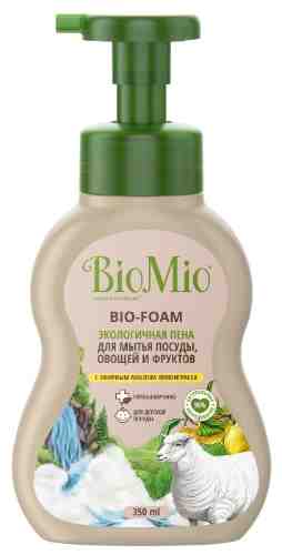 Пена для мытья посуды BioMio Bio-Foam Лемонграсс 350мл арт. 1135997