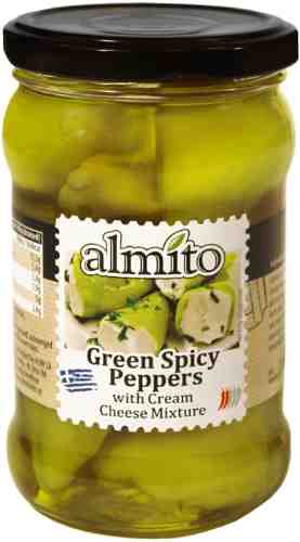 Перец зеленый Almito с сырным кремом 320мл арт. 1015175
