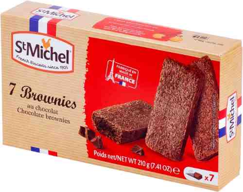 Пирожное St Michel Брауни с молочным шоколадом 210г арт. 1043007