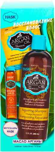 Подарочный набор Hask Argan oil для восстановления волос арт. 1021101