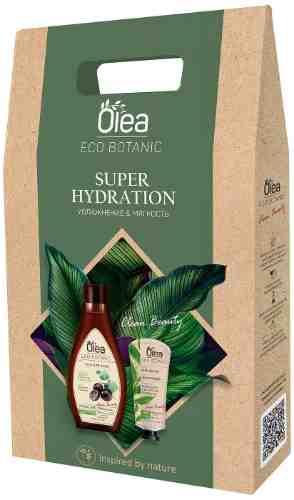 Подарочный набор Olea Eco botanic super hydration Гель для душа 300мл + Крем для рук 50мл арт. 1136606