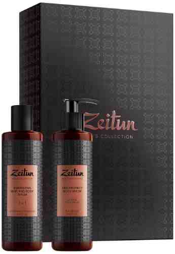 Подарочный набор Zeitun для мужчин Заряд энергии Гель 2в1 для волос и тела Гель для душа арт. 1136055