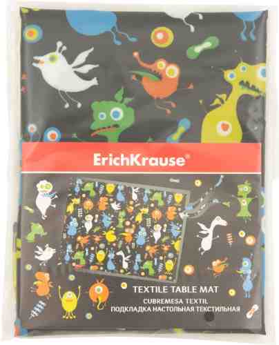 Подкладка настольная Erich Krause Funny Monsters Текстильная А3+ арт. 986086