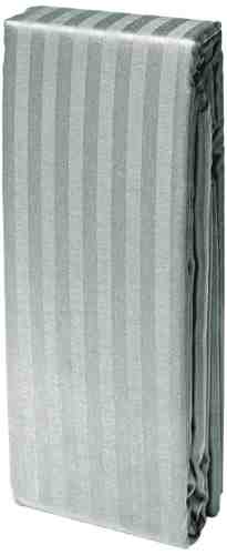 Пододеяльник Cottonika Страйп-сатин Серый 145*215см арт. 1020788
