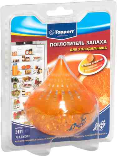 Поглотитель запаха Topperr для холодильника апельсин арт. 1027181