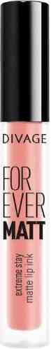 Помада губная Divage Forever Matt Liquid Lipstick жидкая стойкая матовая Тон 03 арт. 1072163