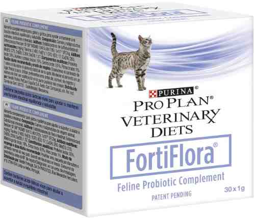 Пребиотическая добавка для кошек и котят Pro Plan Veterinary diets Forti Flora 30шт*1г арт. 860527