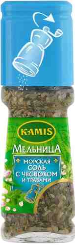 Приправа Kamis Морская соль с чесноком и травами 60г арт. 647243
