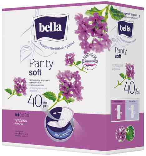 Прокладки Bella Panty Soft Verbena 40шт арт. 999009