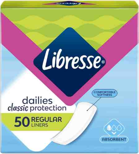 Прокладки Libresse Classic Regular ежедневные 50шт арт. 333394