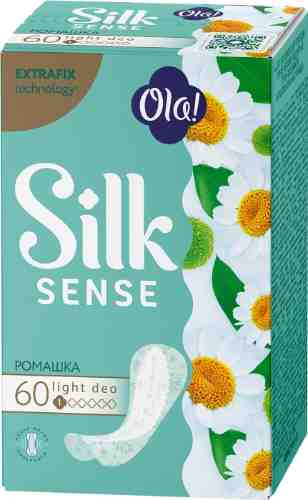 Прокладки Ola! Silk sense Light deo ежедневные Ромашка 60шт арт. 994325