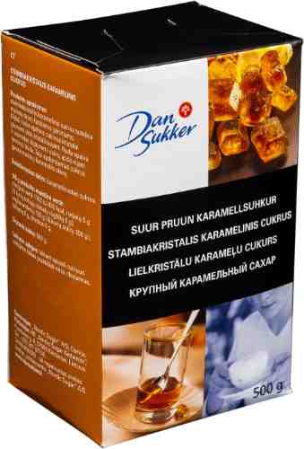 Сахар Dan Sukker карамельный крупный 500г арт. 342647