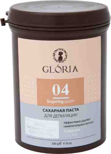 Сахарная паста Gloria для депиляции средняя 330г арт. 986733
